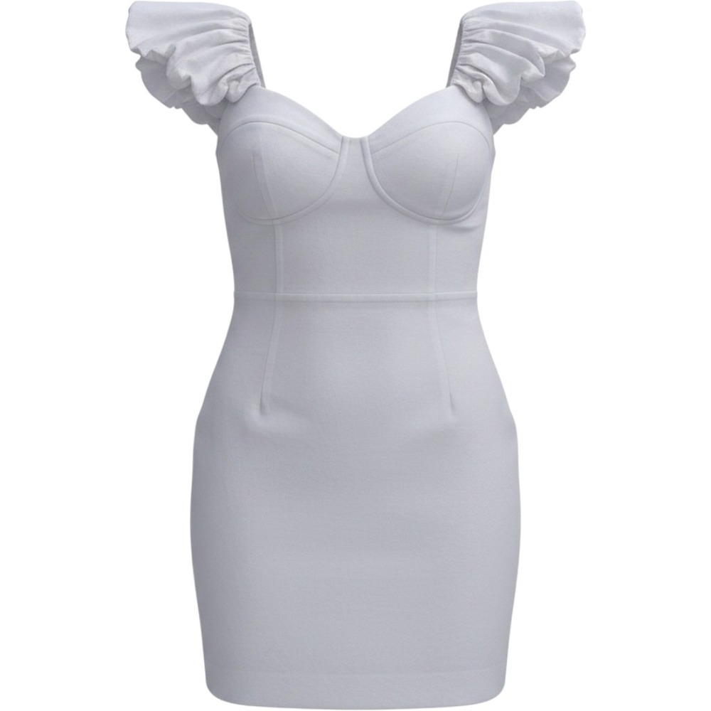Steve Madden (White) Bordeaux Dress Women 6